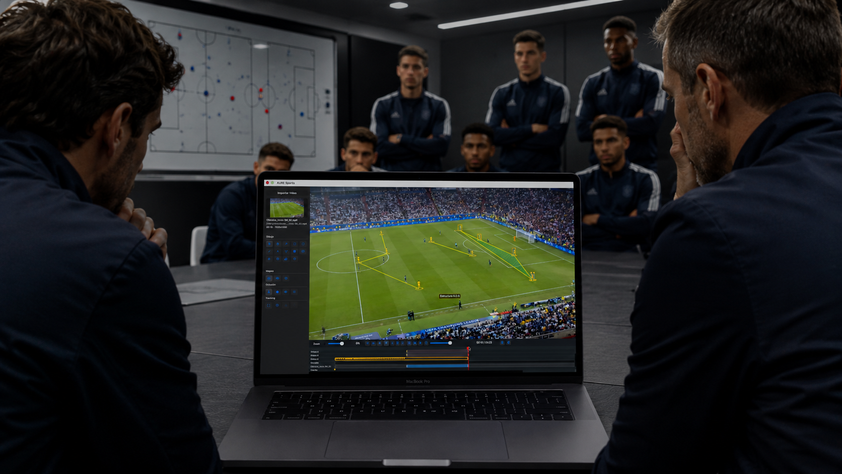 AURE Sports - Board 2D and planning