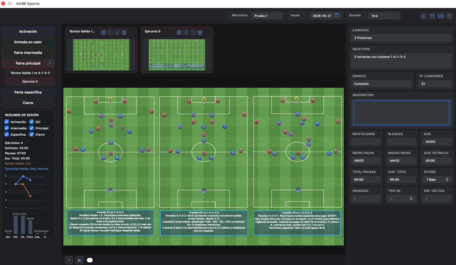 Sessions and monitoring in Planning